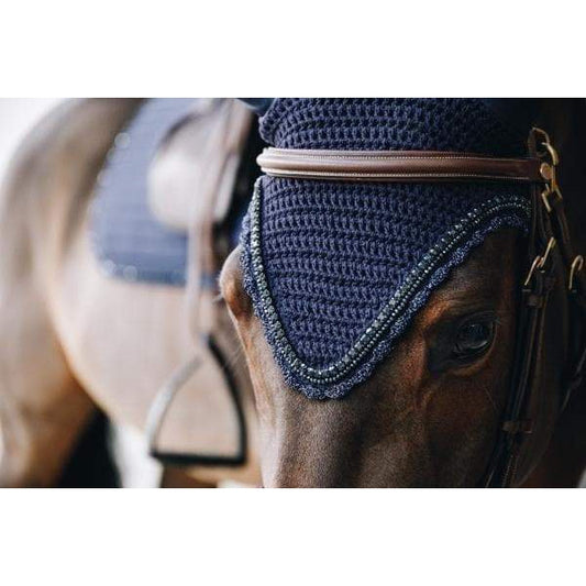 Kentucky Long Stone and Pearl Soundless Fly Veil-Dapple EQ-The Equestrian