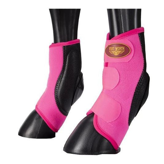 Skid Boots Standard Fort Worth Pink-Ascot Saddlery-The Equestrian