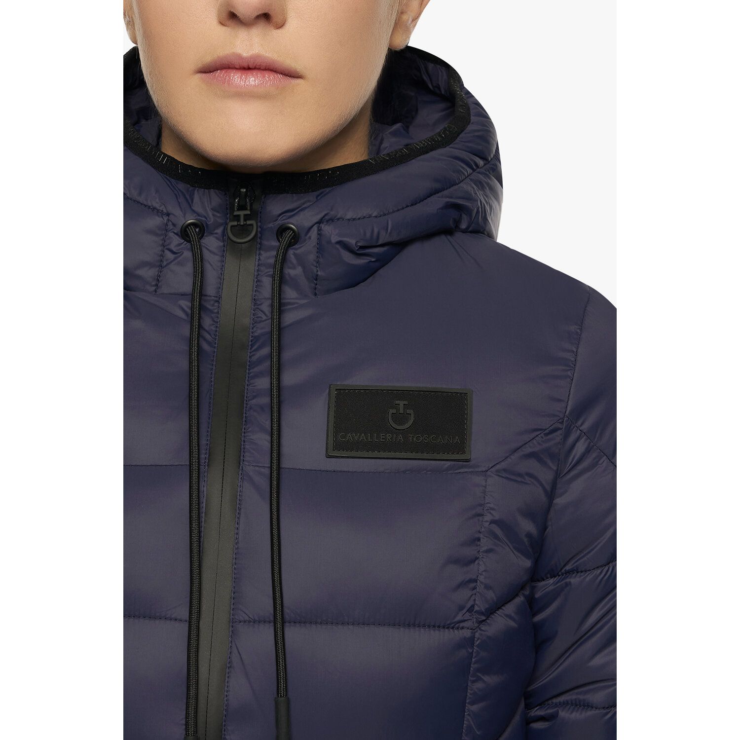 Cavalleria Toscana Young Rider Down Hooded Jacket-Trailrace Equestrian Outfitters-The Equestrian
