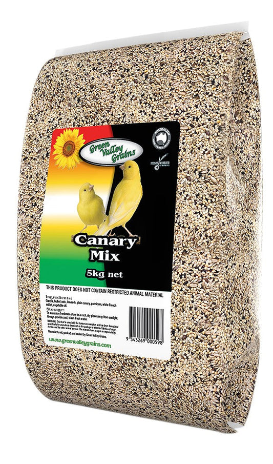Green Valley Bird Seed Canary 5kg-Ascot Saddlery-The Equestrian