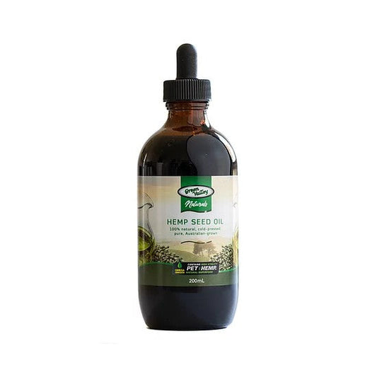 "Natures Hemp joint supplements hemp seed oil 200ml bottle."