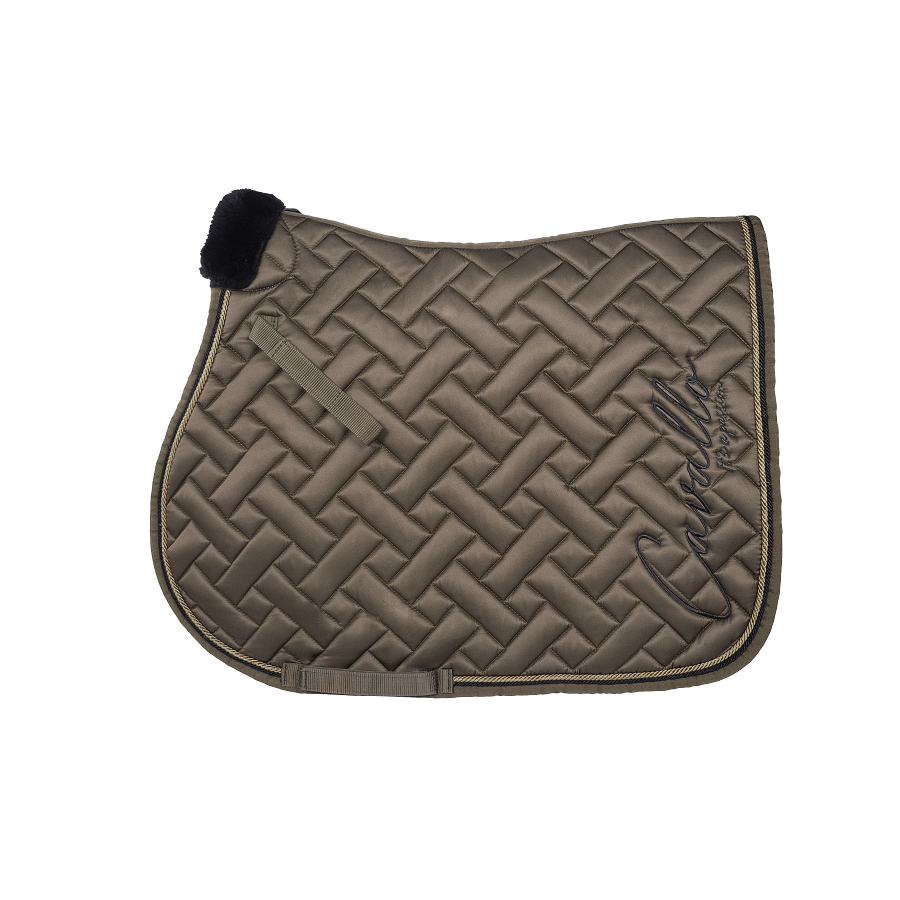Cavallo HANYA Saddle Pads - Oak - JUMP - LAST ONE-Little Equine Co-The Equestrian