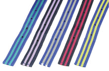 Headstall Webbing Club Black & Red-Ascot Saddlery-The Equestrian