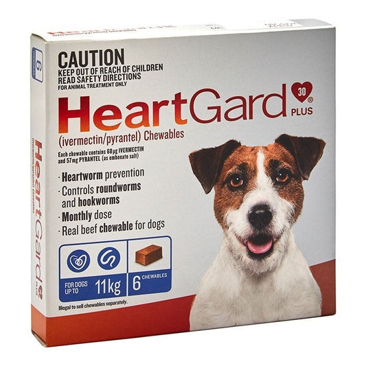 Heartgard Dog 6 Pack-Ascot Saddlery-The Equestrian