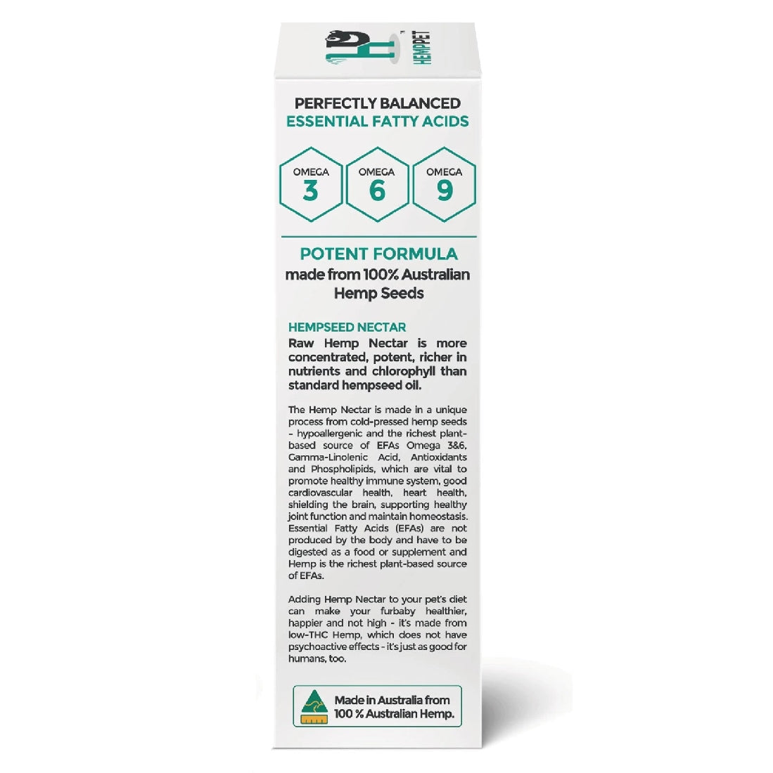 Hemp Pet Dog Hempseed Nectar 100ml-Ascot Saddlery-The Equestrian