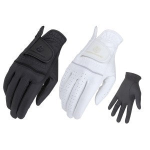 Gloves Heritage Premier Black-Ascot Saddlery-The Equestrian