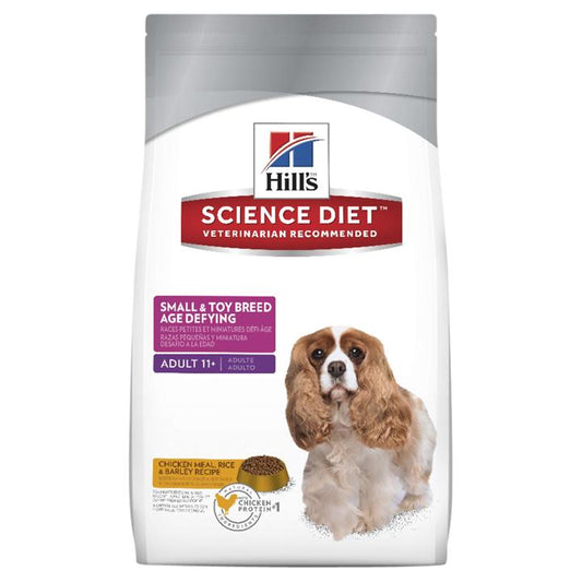 Hills Science Diet Adult 11+ Small & Toy Breed Age Defying Dry Dog Food 2.04kg-Pet-The Equestrian