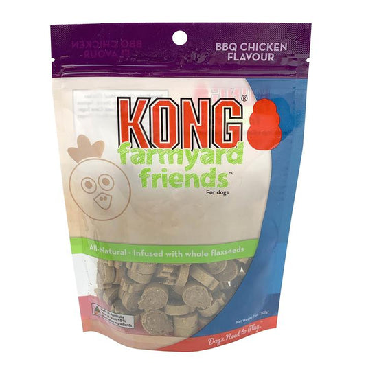 KONG Farmyard Friends Crunchy Dog Treats - BBQ Chicken-Lucky Pet Supplies-The Equestrian