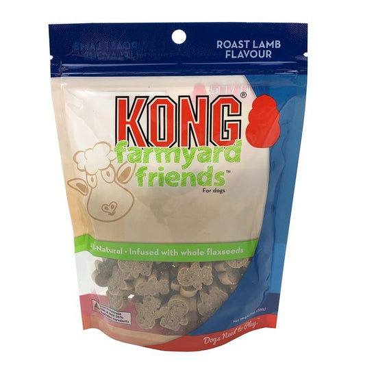 KONG Farmyard Friends Crunchy Dog Treats - Roast Lamb-Lucky Pet Supplies-The Equestrian