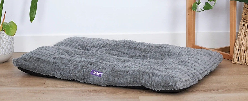 Bed Dog Kazoo Cloud Cushion Cool Grey Large-Ascot Saddlery-The Equestrian