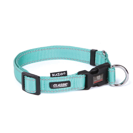 Kazoo Dog Collar Classic Adjustable Mint-Ascot Saddlery-The Equestrian