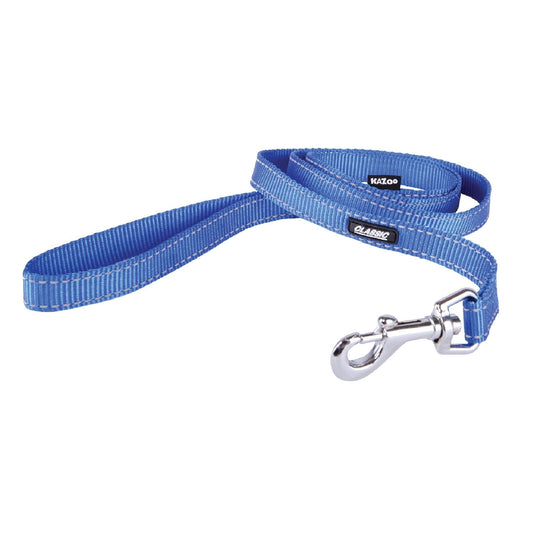 Kazoo Dog Leash Classic Blue 1800mm-Ascot Saddlery-The Equestrian