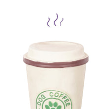 Kazoo Dog Toy Latex Coffee Cup Medium-Ascot Saddlery-The Equestrian