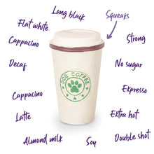 Kazoo Dog Toy Latex Coffee Cup Medium-Ascot Saddlery-The Equestrian