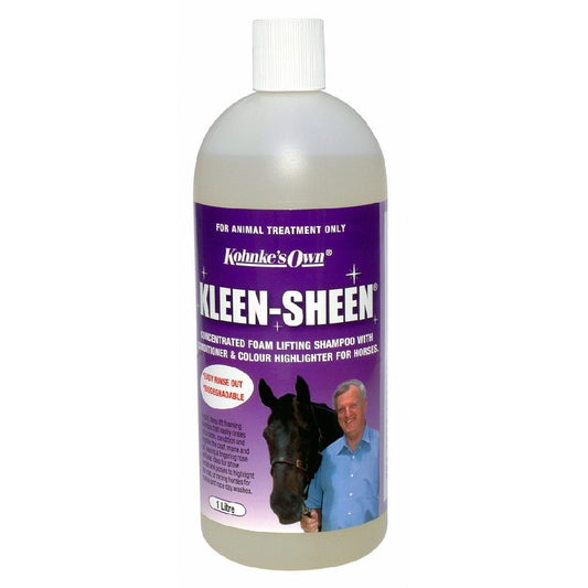Shampoo Kohnke Kleen Sheen 1litre-Ascot Saddlery-The Equestrian