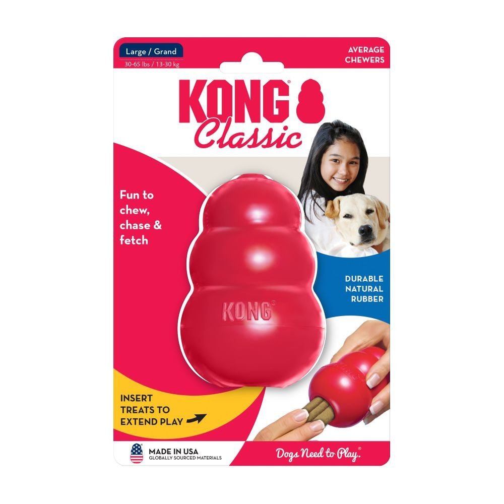 Kong Dog Toy Classic Red-Ascot Saddlery-The Equestrian