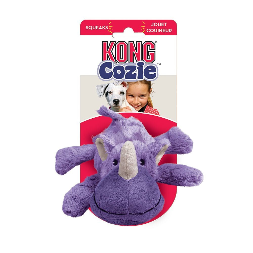 Kong Dog Toy Cozie Rosie The Rhino-Ascot Saddlery-The Equestrian