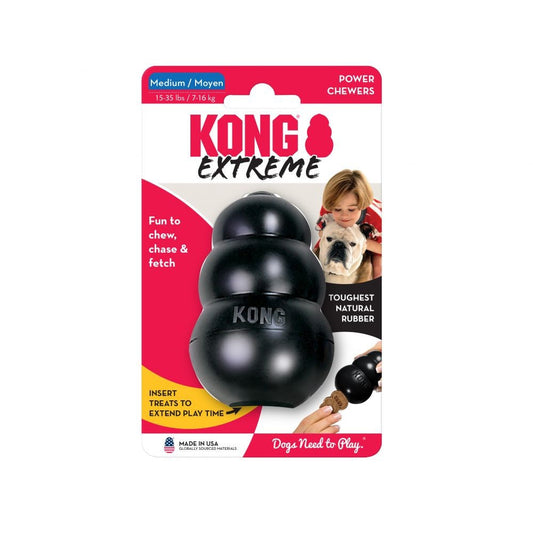 Kong Dog Toy Extreme Black Medium-Ascot Saddlery-The Equestrian