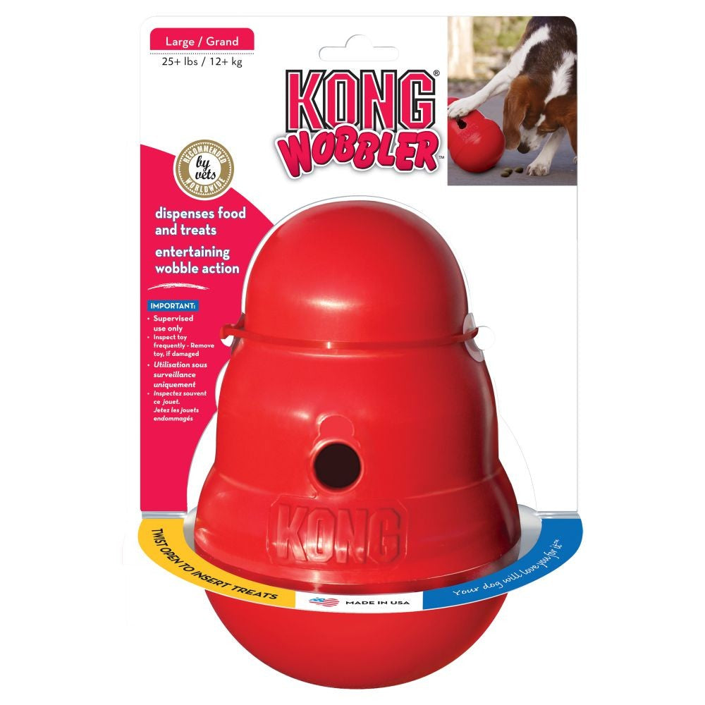 Kong Dog Toy Wobbler-Ascot Saddlery-The Equestrian