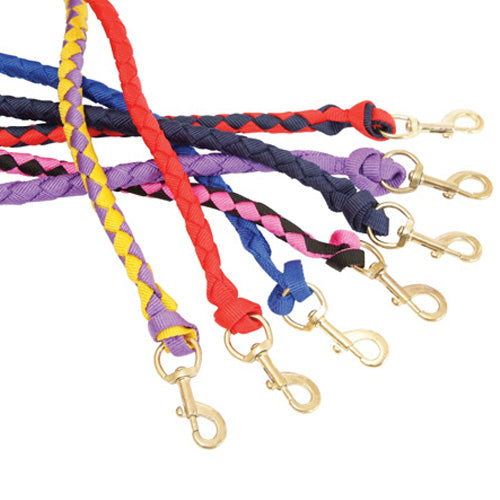 Lead Rope Plaited Webbing-Ascot Saddlery-The Equestrian