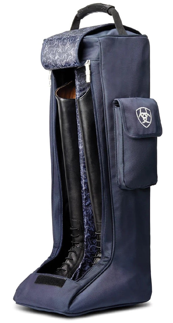 Luggage Ariat Boot Bag Team Navy-Ascot Saddlery-The Equestrian