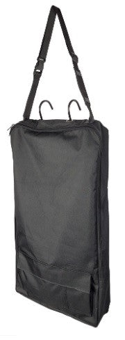 Luggage Bridle Bag With Hooks Black-Ascot Saddlery-The Equestrian