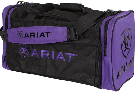 Luggage Ariat Gear Bag Junior Purple & Black-Ascot Saddlery-The Equestrian