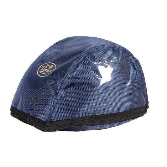 Luggage Helmet Bag Navy-Ascot Saddlery-The Equestrian