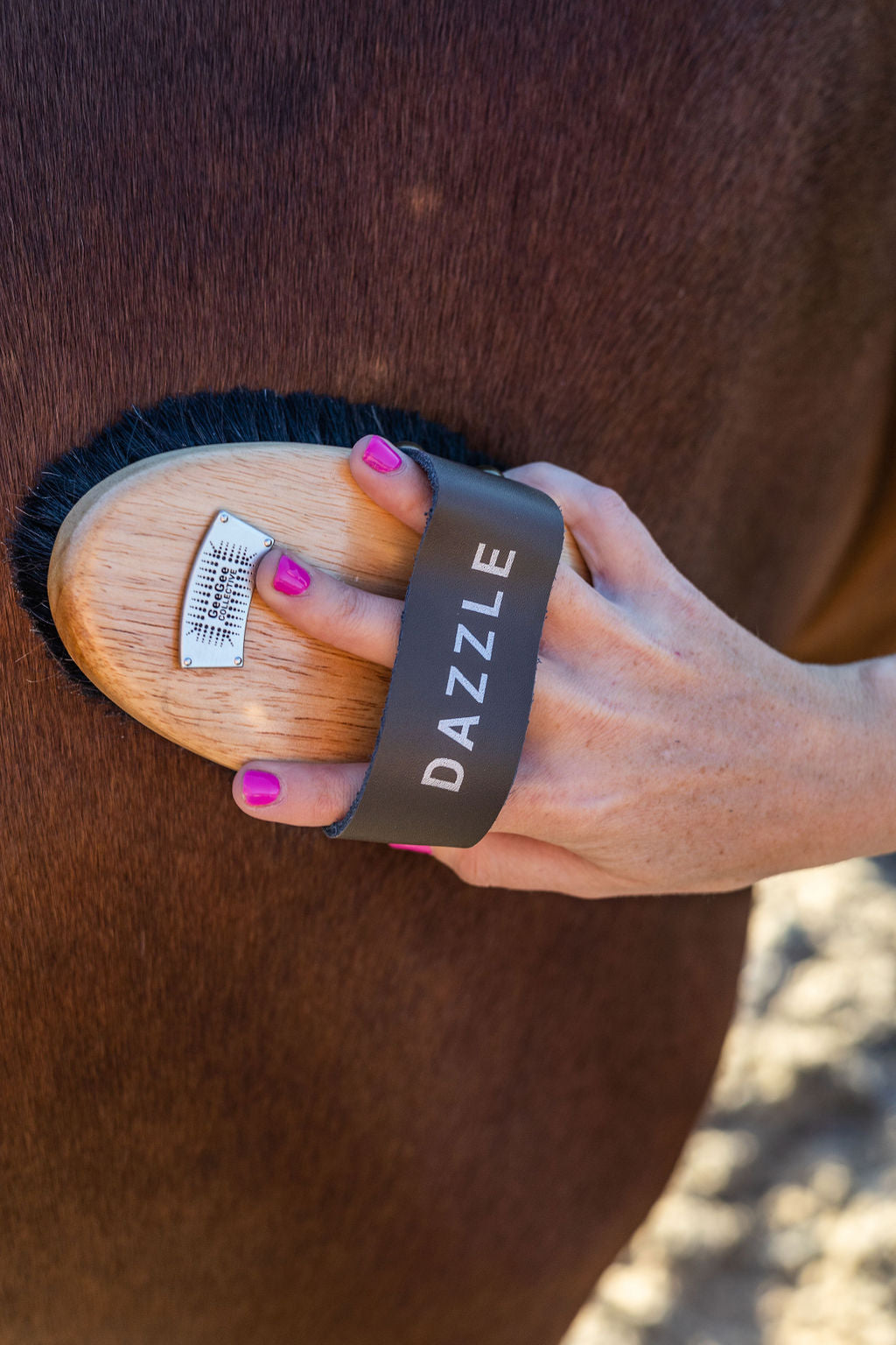 GeeGee COLLECTIVE | 'Dazzle' Wool Body Brush-Ippico Equestrian-The Equestrian
