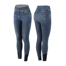 Animo Necus Ladies Demin Breeches Full Seat-Dapple EQ-The Equestrian