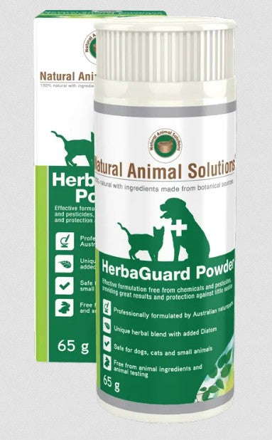 Natural Animal Solutions Herbaguard Powder 225ml-Ascot Saddlery-The Equestrian