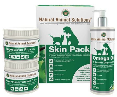 Natural Animal Solutions Skin Pack-Ascot Saddlery-The Equestrian