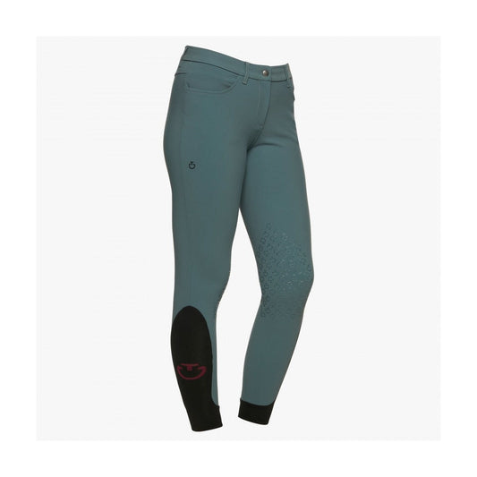 Cavalleria Toscana New Grip Breeches - Petroleum-Trailrace Equestrian Outfitters-The Equestrian