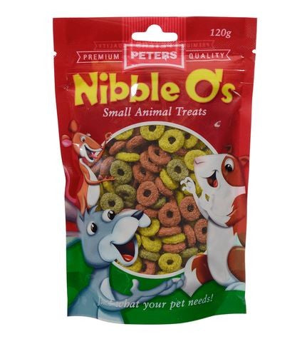 Peters Treat Nibble Os 120gm-Ascot Saddlery-The Equestrian