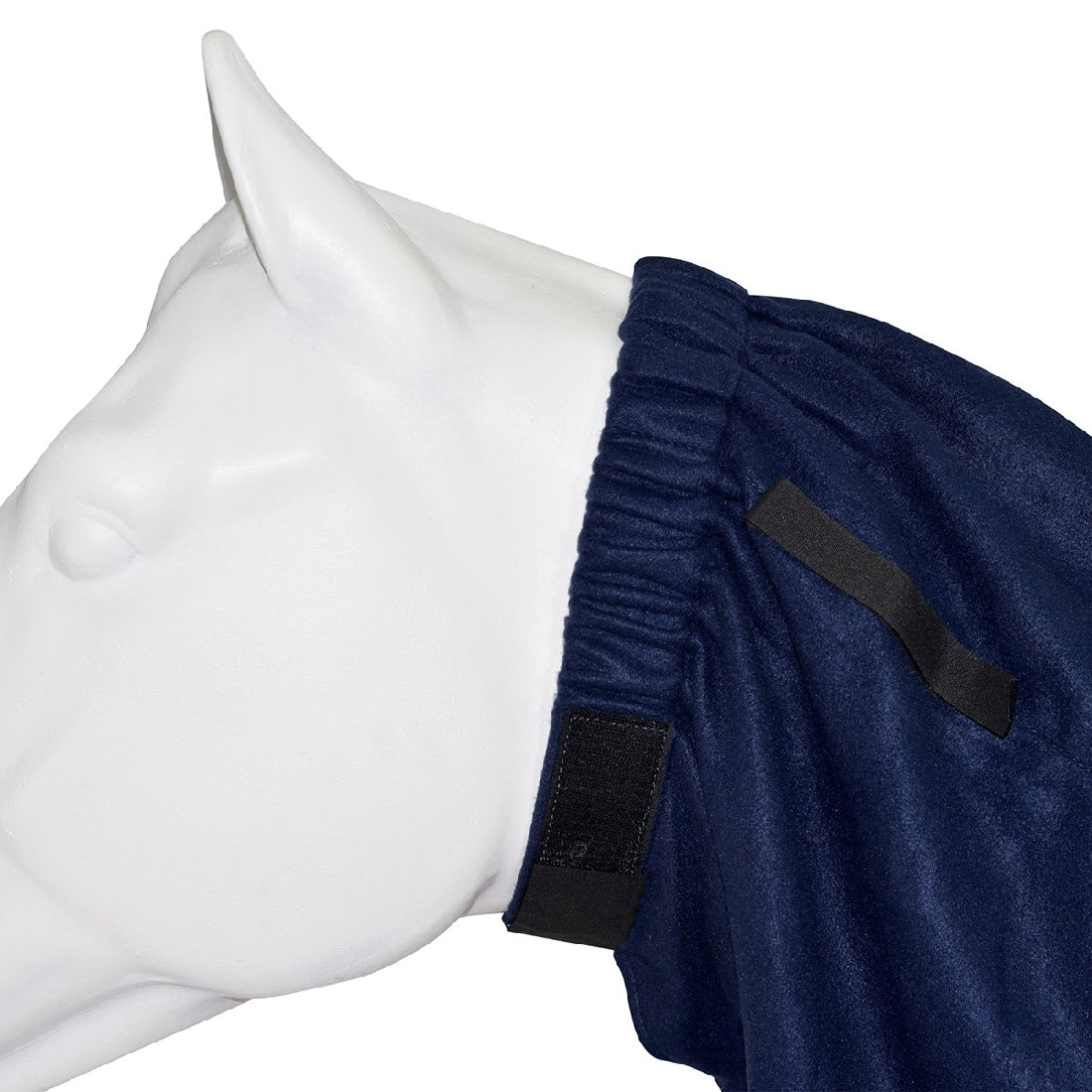 Polar Fleece Neck Rug Blue-Ascot Saddlery-The Equestrian