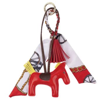 Deluxe Pony Keyring | Red-Ippico Equestrian-The Equestrian