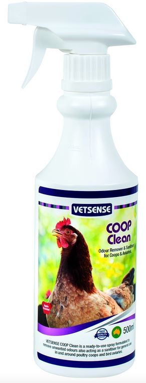 Poultry Vetsense Coop Clean Spray 500ml-Ascot Saddlery-The Equestrian
