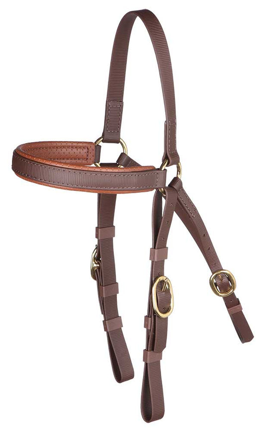 Bridle Barcoo Pvc Zilco Brown Full-Ascot Saddlery-The Equestrian