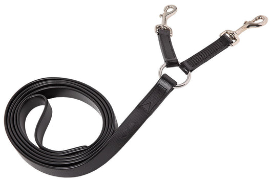 Double Clip Lead Pvc Race Day-Ascot Saddlery-The Equestrian