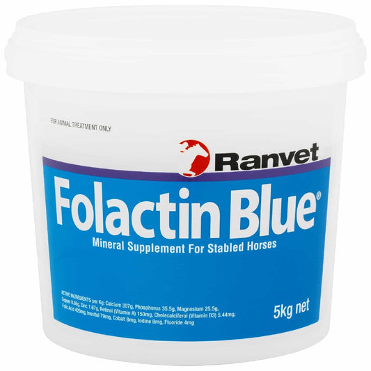 Folactin Blue Ranvet 5kg-Ascot Saddlery-The Equestrian