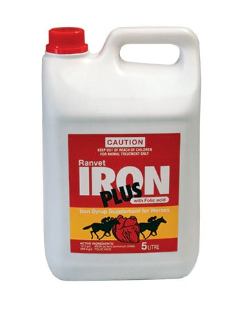 Iron Plus Ranvet 5lit-Ascot Saddlery-The Equestrian