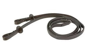 Reins Padded Leather Landsborough Brown-Ascot Saddlery-The Equestrian