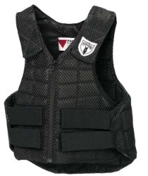 Body Protector Ride Lite Black-Ascot Saddlery-The Equestrian