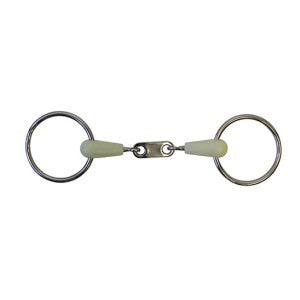 Ring Snaffle French Happy Mouth-Ascot Saddlery-The Equestrian