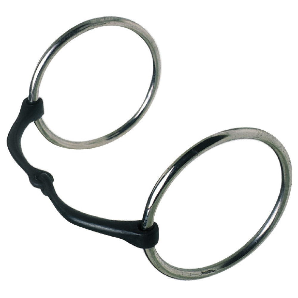 Ring Snaffle Oz Bitz 2.5 Rings Fine Sweet Iron Mouth 13.0cm 5.25"-Ascot Saddlery-The Equestrian