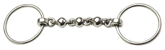 Ring Snaffle Waterford Stainless Steel-Ascot Saddlery-The Equestrian