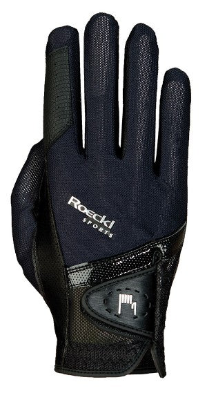 Gloves Roeckl Madrid Black-Ascot Saddlery-The Equestrian
