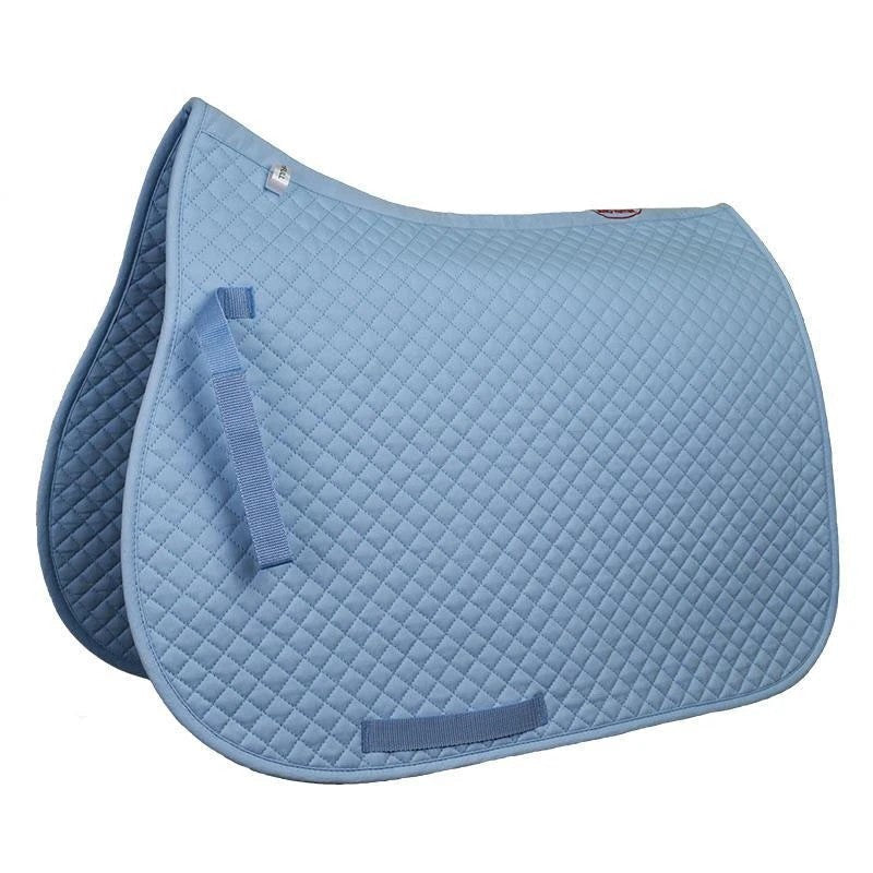 Saddlecloth All Purpose Quilted Eurohunter Light Blue-Ascot Saddlery-The Equestrian