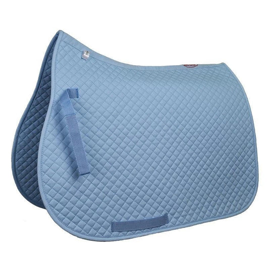 Saddlecloth All Purpose Quilted Eurohunter Light Blue-Ascot Saddlery-The Equestrian