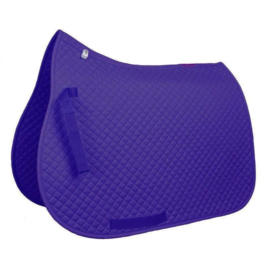 Saddlecloth All Purpose Quilted Eurohunter Purple-Ascot Saddlery-The Equestrian